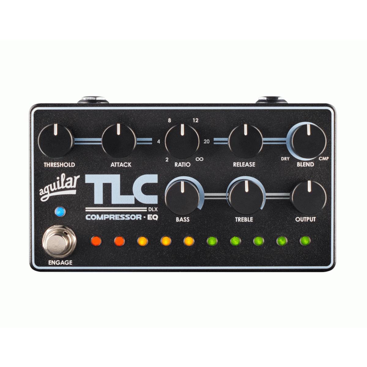 Aguilar TLC Compressor EQ DLX Bass Guitar Effects Pedal