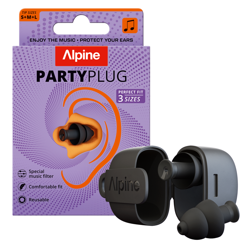 Alpine PartyPlug EarPlugs Black