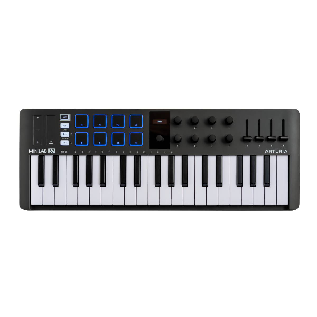 Arturia MiniLab 37 MIDI Keyboard 37-Key - Black