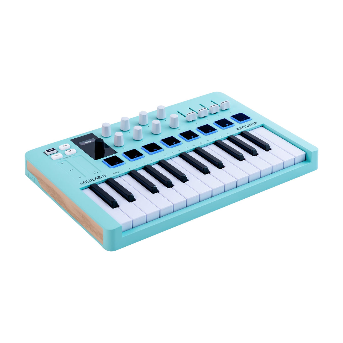 Arturia MiniLab MK3 MIDI Keyboard 25 Key - Aquamarine