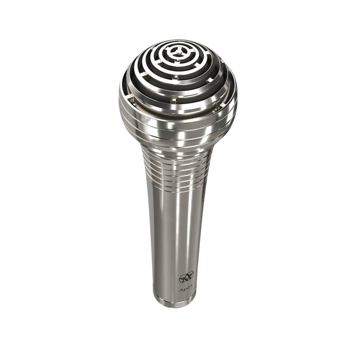 Aston Microphones Apex Glass Active/Dynamic Handheld Microphone - Chrome
