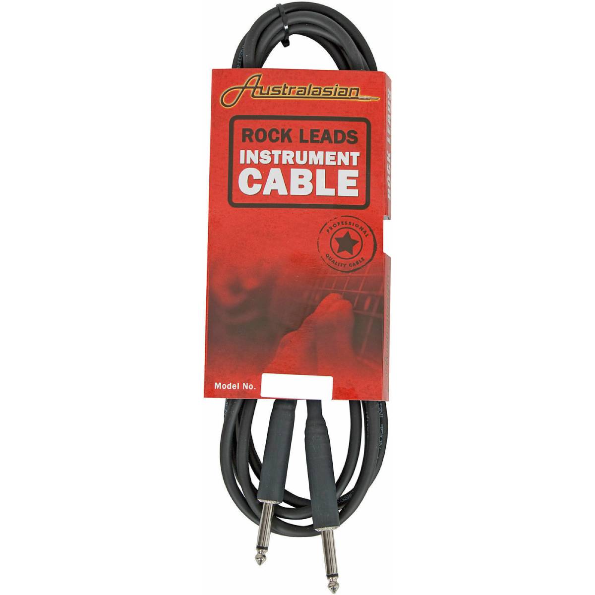 Australasian RK20 Guitar Cable 6m (20ft) Instrument Lead