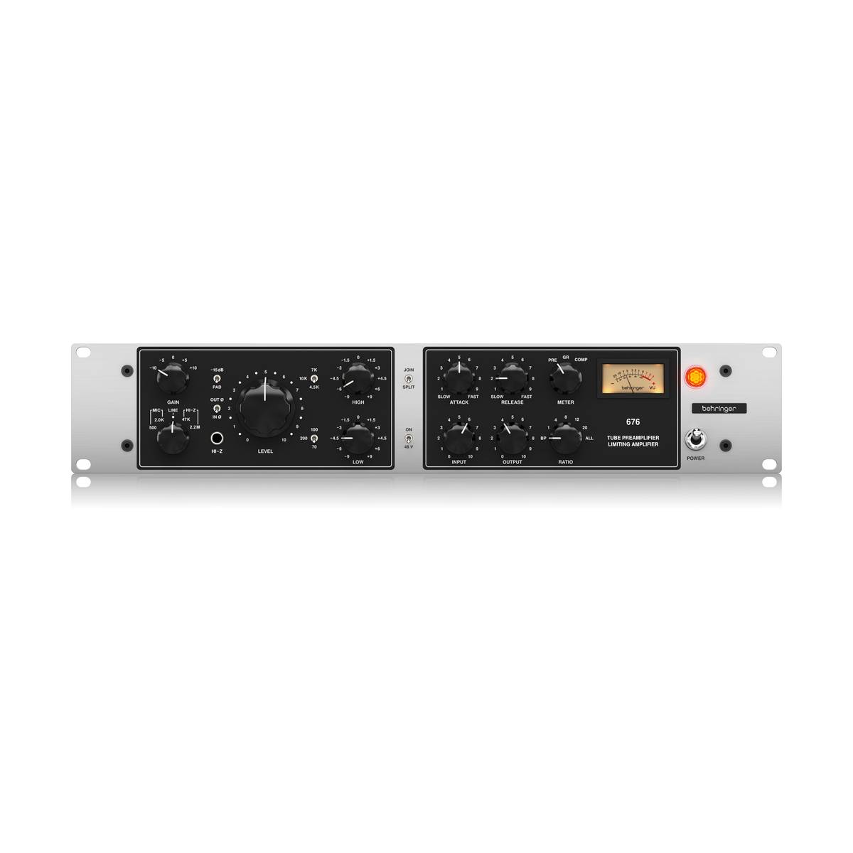 Behringer 676 Classic Vacuum Tube Preamplifier & FET-Style Compressor