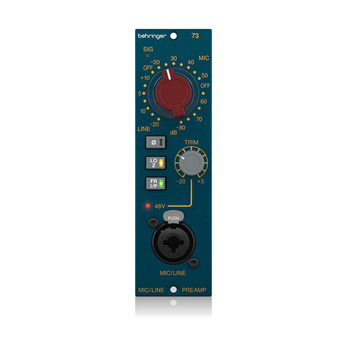 Behringer 73 Legendary Mic Preamp 500 Series