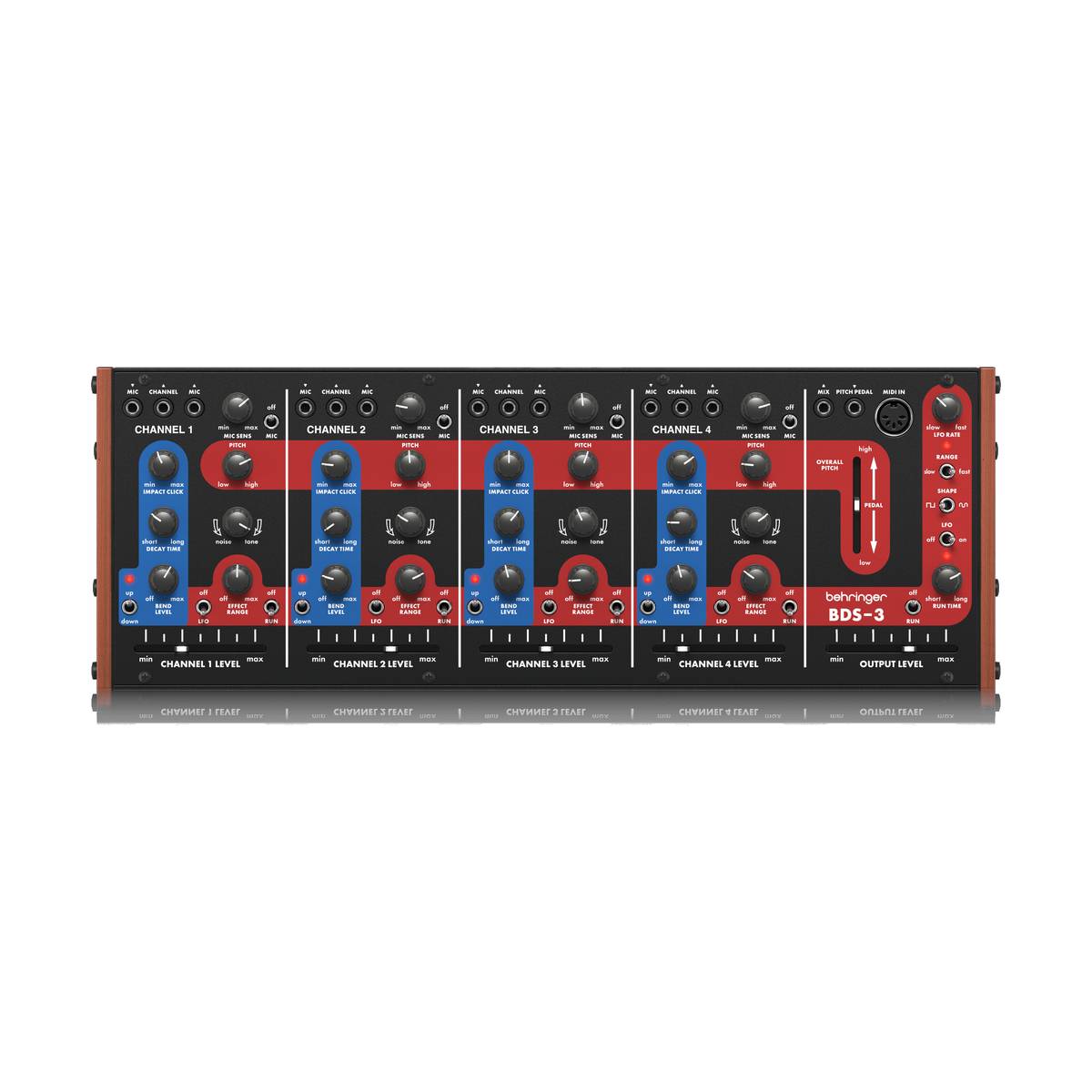 Behringer BDS-3 Drum Synthesizer 4-Channel Analog Synth