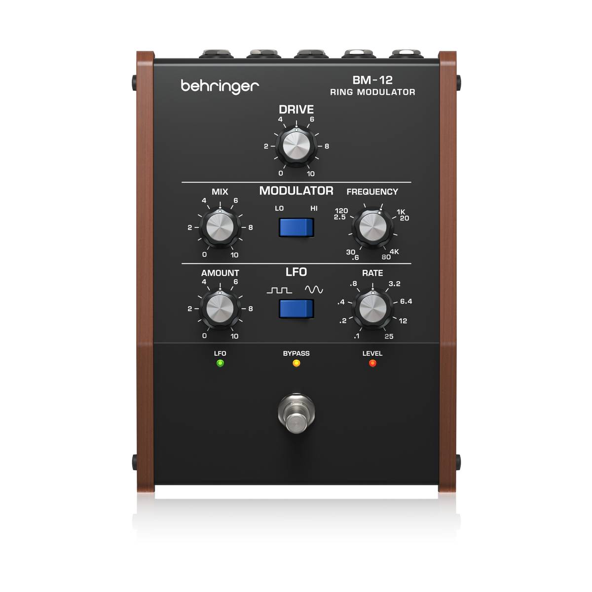 Behringer BM-12 Ring Modulator Guitar & Synth Effects Pedal