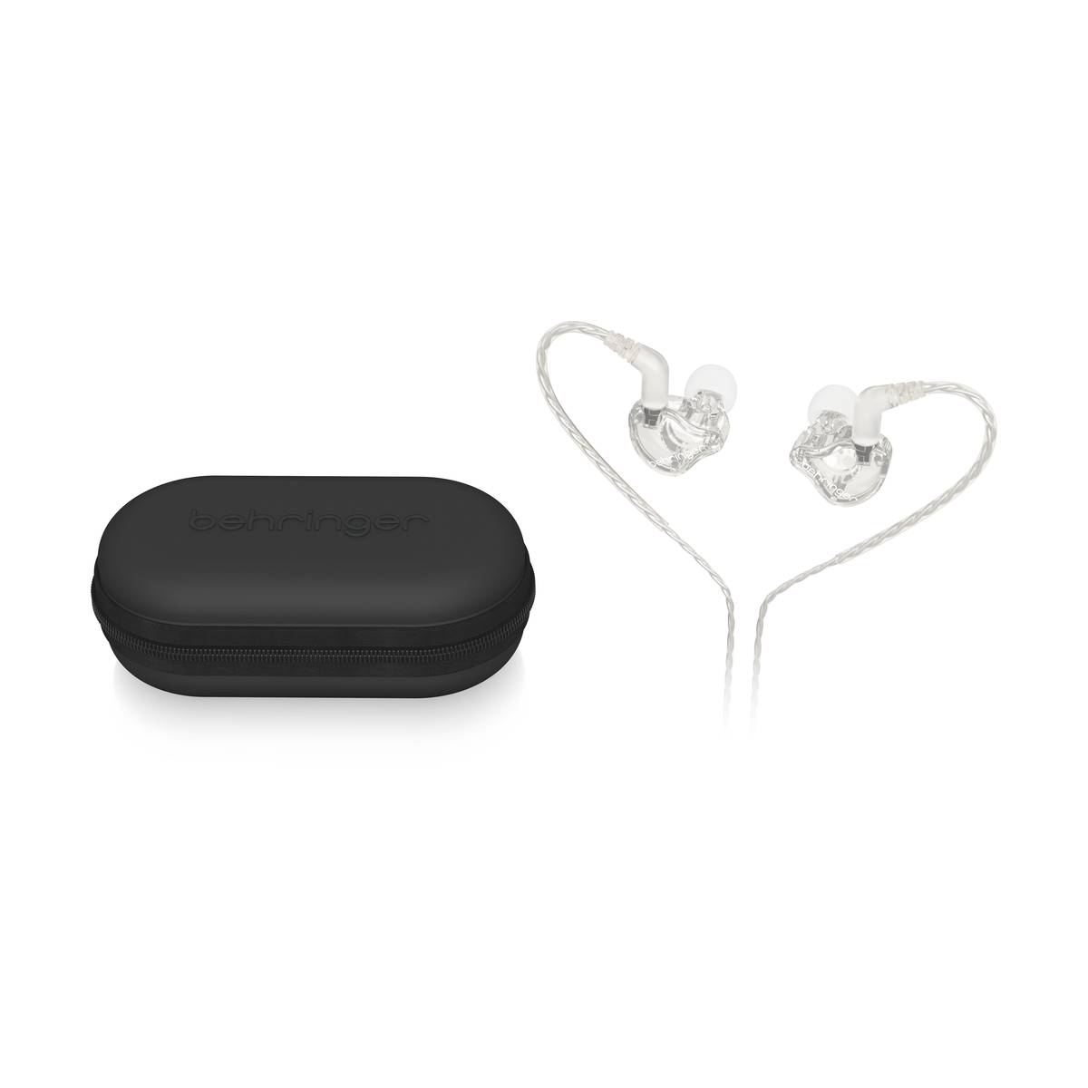 Behringer MO240-CL Pro In Ear Studio Earphones - Clear