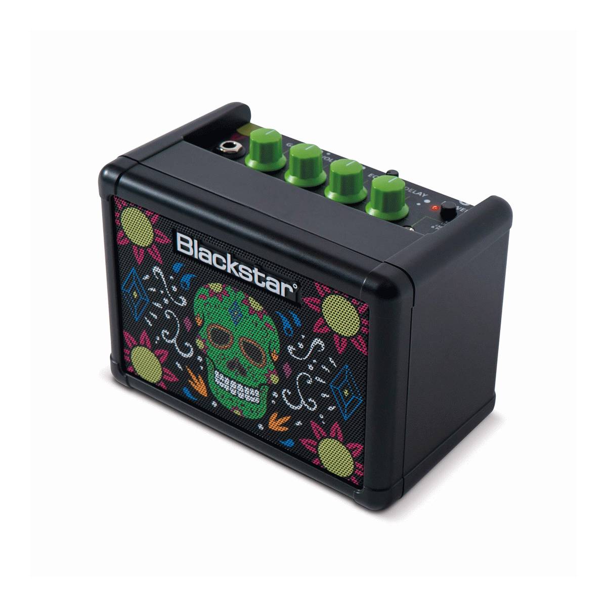 Blackstar FLY 3 Mini Guitar Amplifier Battery Powered Amp - Sugar Skull Edition