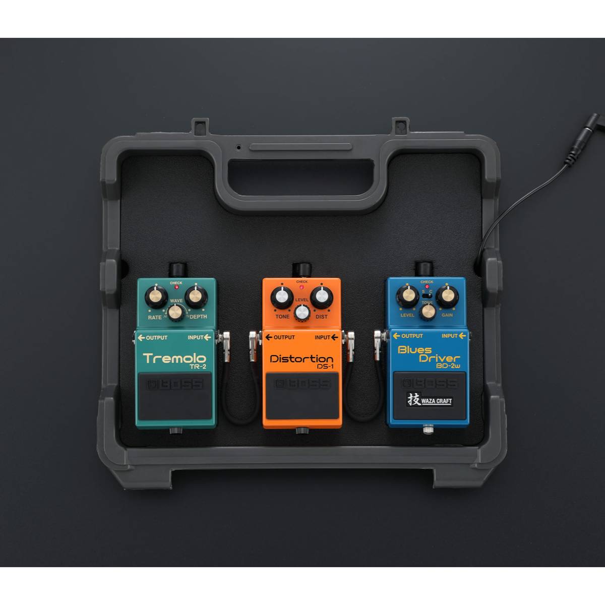 Boss BCB-30X PedalBoard w/ Customizable insert for 3x Boss Compact Pedals