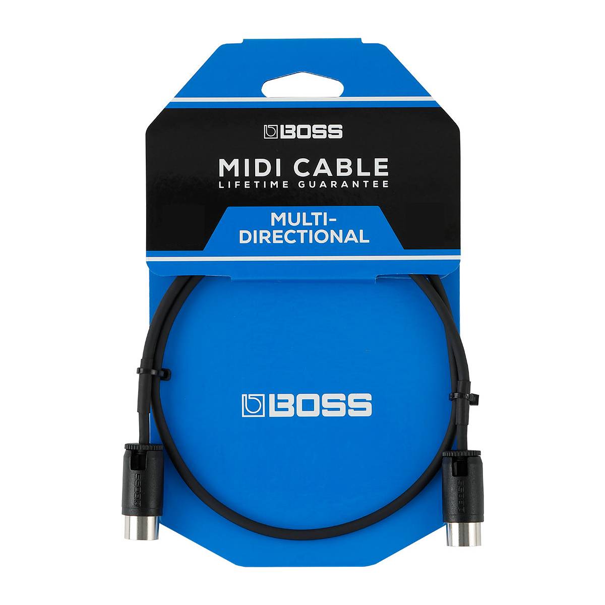 Boss BMIDI-PB2 MIDI Cable 60cm (2ft) w/ Multi-Directional Connectors