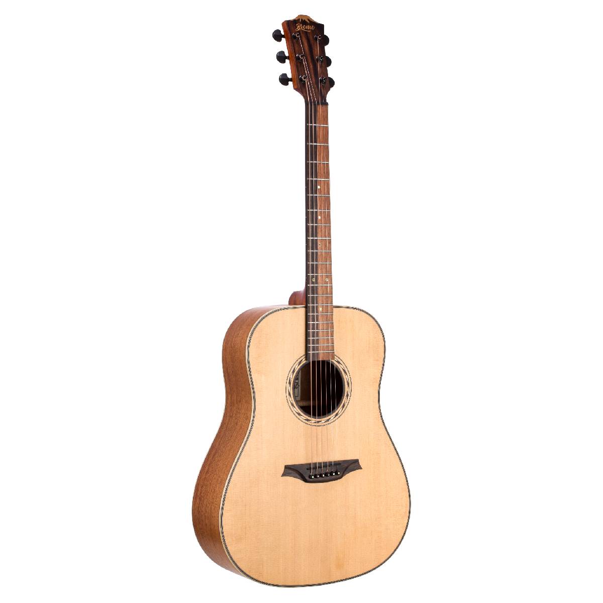 Bromo BAT1 Tahoma Series Dreadnought Acoustic Guitar w/ Solid Spruce Top