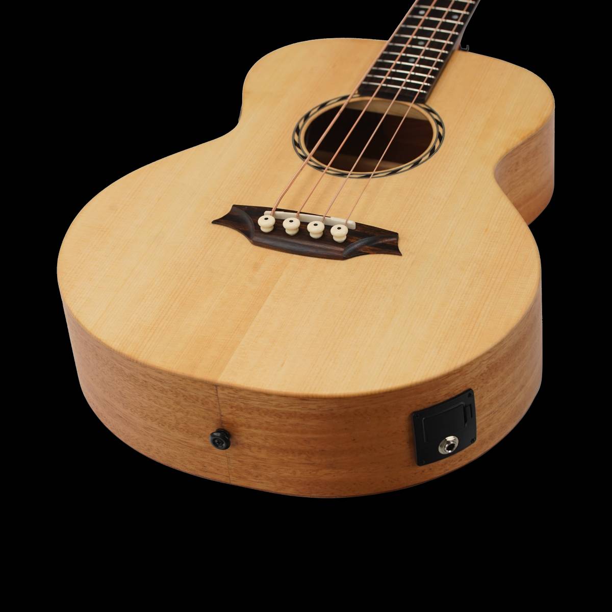 Bromo BAT8E Tohoma Series Bass Acoustic Guitar w/ Solid Spruce Top & Pickup