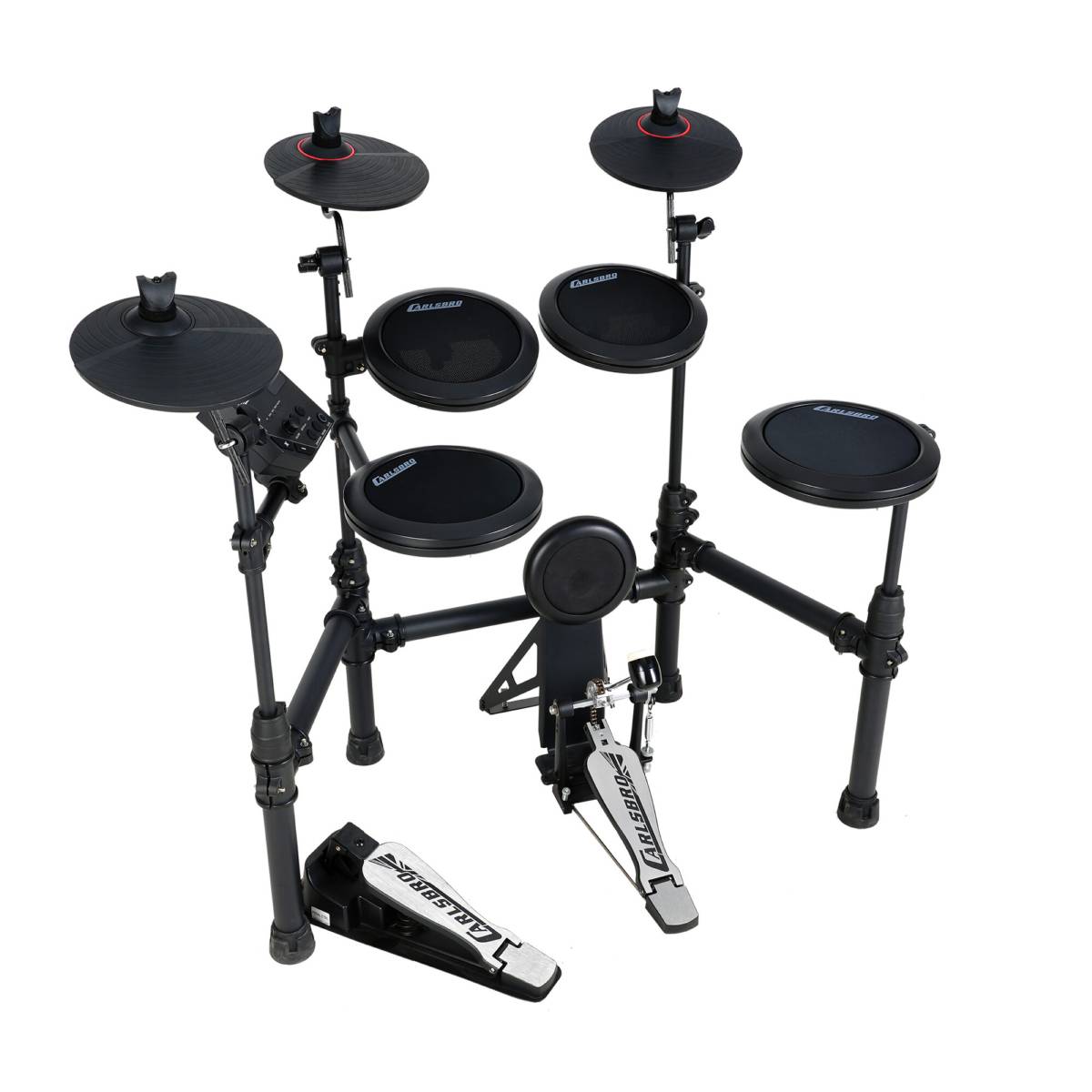 Carlsbro CSD15M 8-Piece Electronic Drum Kit - Pack w/ DXP DA1235 Stool & DCN2 Headphones