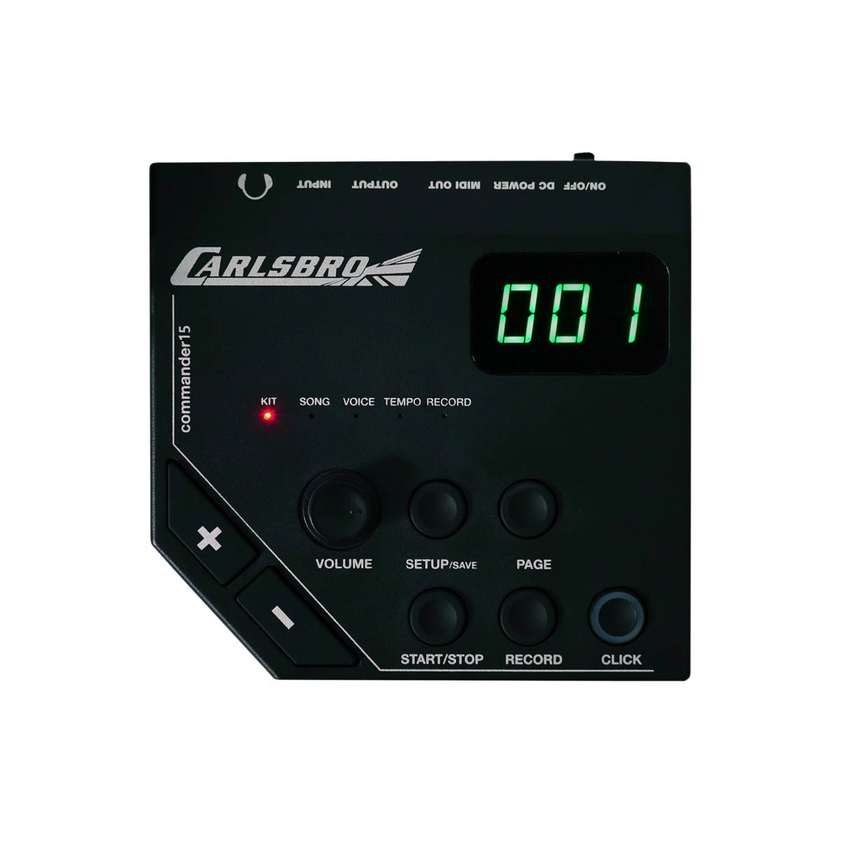 Carlsbro CSD15M 8-Piece Electronic Drum Kit - Pack w/ DXP DA1235 Stool & DCN2 Headphones