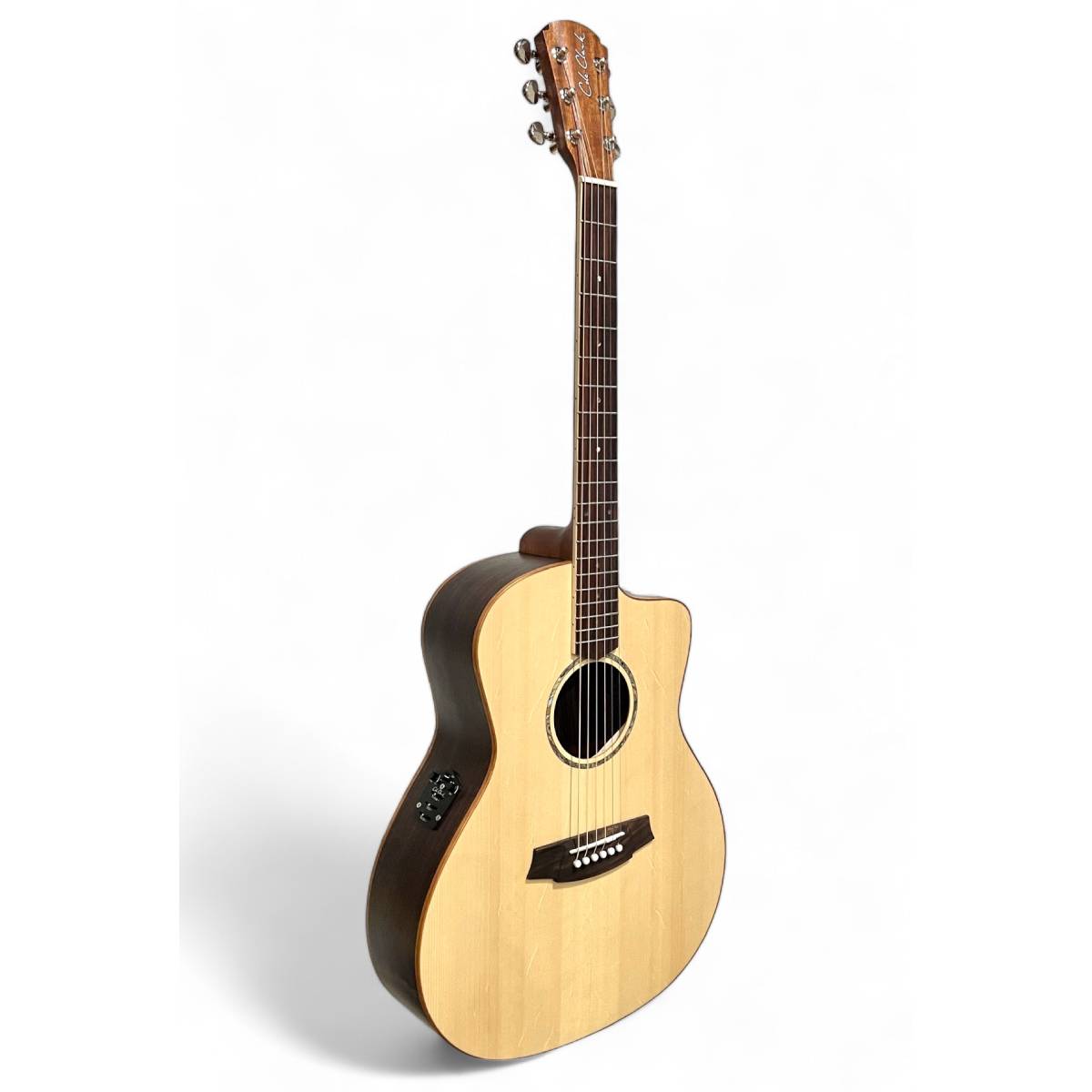 Cole Clark Studio Grand Auditorium Acoustic Guitar - Euro Spruce Face, Rosewood Back & Sides w/ Pickup & Cutaway