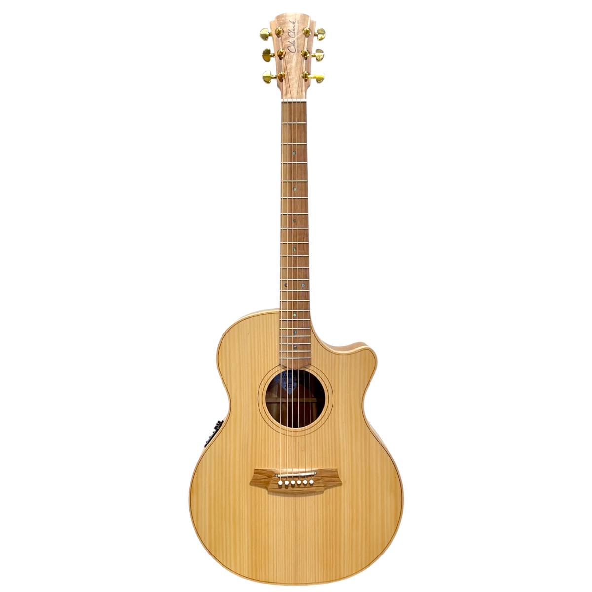 Cole Clark Touring 2 Series AN Grand Auditorium Acoustic Guitar - Bunya Face, Australian Blackwood Back & Sides w/ Pickup & Cutaway