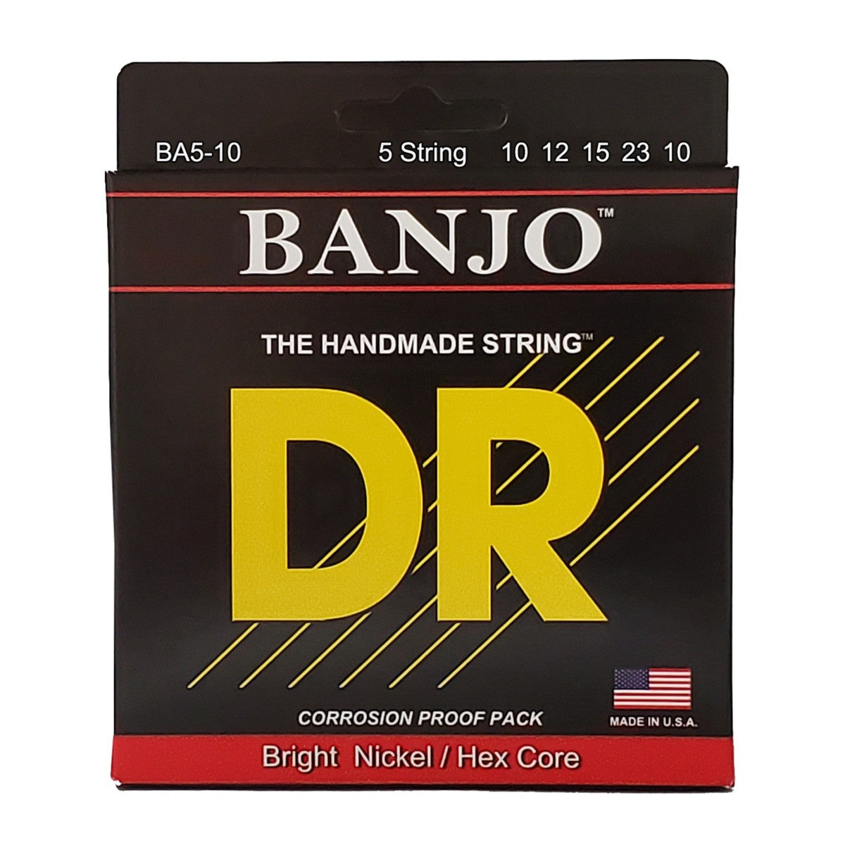 DR Banjo BA5-10 5-String: 10, 12, 15, 23, 10