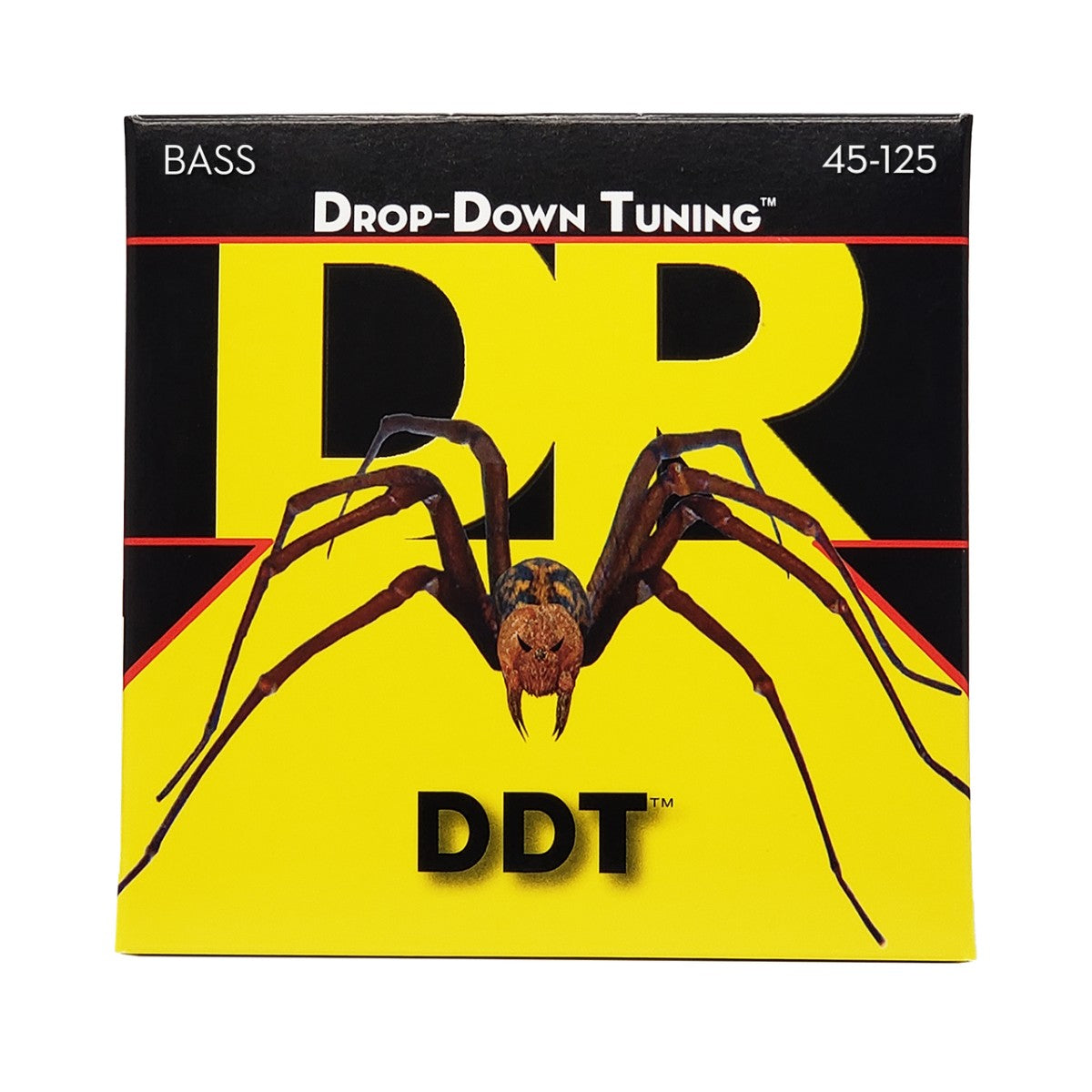 DR DDT DDT5-45 Drop Down Tuning Bass Guitar Strings: 5-String Medium 45-125