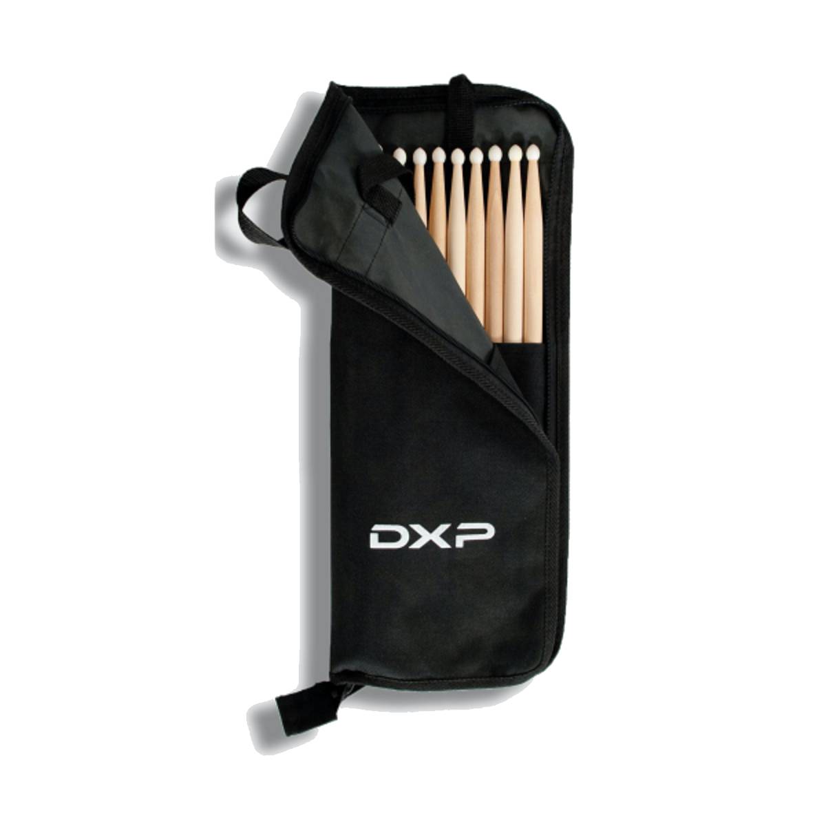DXP TDK55AN Drum Stick Bag w/ 5 Pairs Drumsticks 5A Nylon Top
