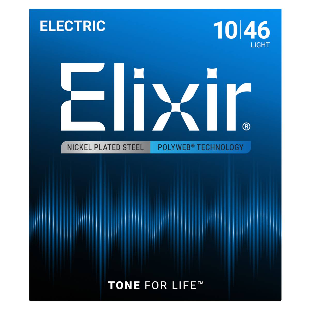 Elixir 12050 Electric Guitar Strings Polyweb Coated - Light 10-46