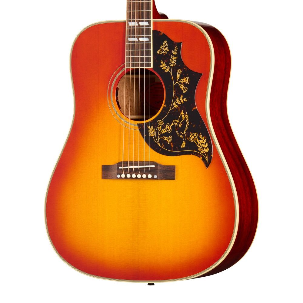Epiphone 1960 Hummingbird Reissue Acoustic Guitar Heritage Cherry Sunburst - ECHBR0HSGH1