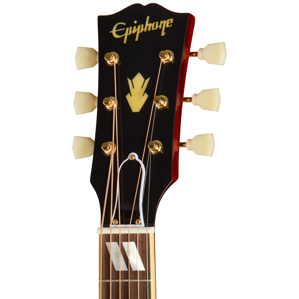 Epiphone 1960 Hummingbird Reissue Acoustic Guitar Heritage Cherry Sunburst - ECHBR0HSGH1