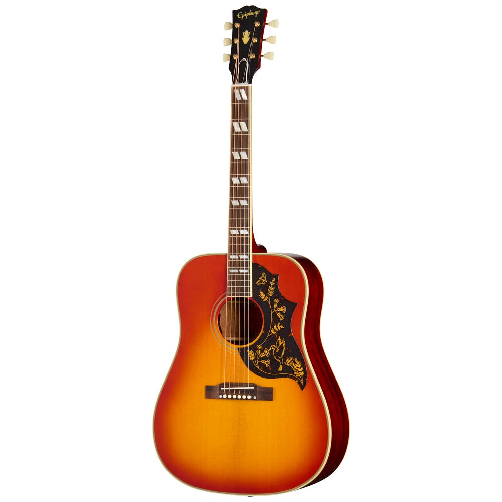 Epiphone 1960 Hummingbird Reissue Acoustic Guitar Heritage Cherry Sunburst - ECHBR0HSGH1