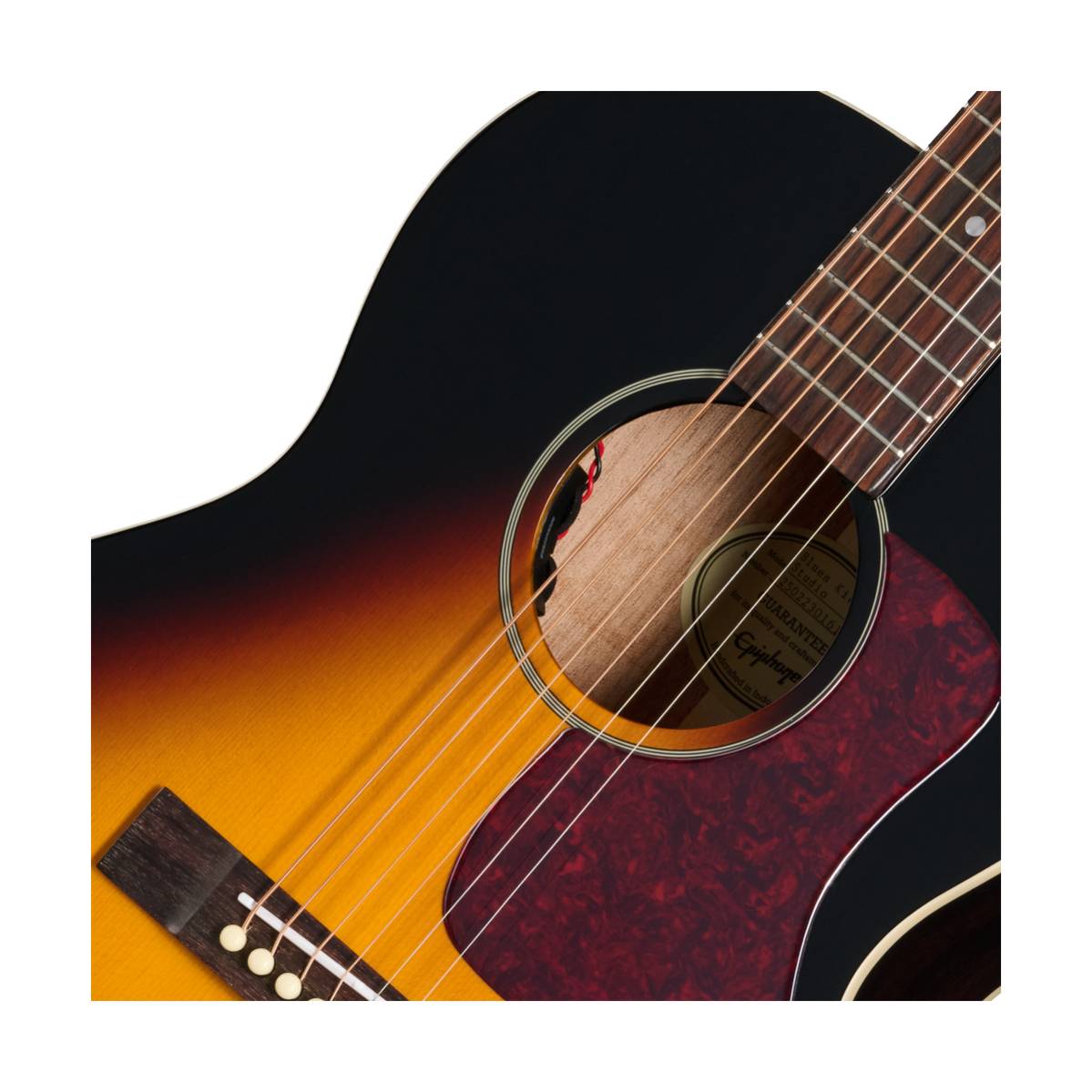 Epiphone Blues King Acoustic Guitar Dark Burst w/ Pickup - EASBKDBNH1