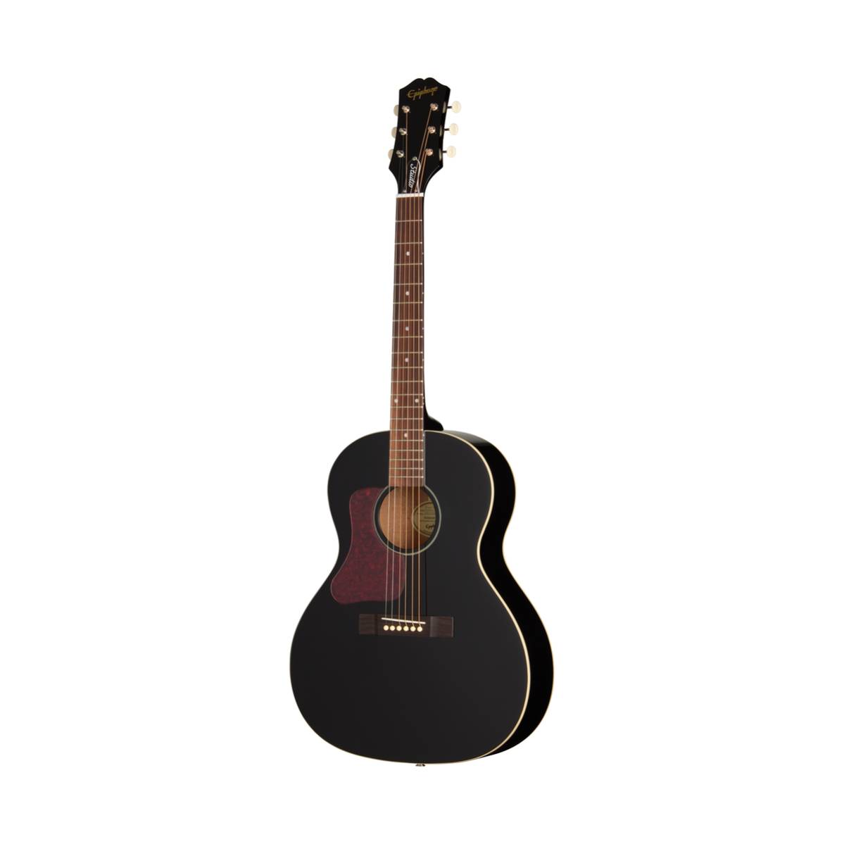 Epiphone Blues King Acoustic Guitar Left Handed Ebony w/ Pickup - EASBKEBNH1L