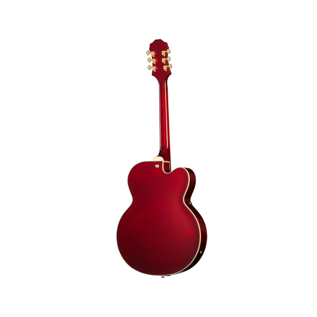 Epiphone Broadway Electric Guitar Semi-Hollow Left Handed Wine Red w/ GigBag - EOBDWWRGHRL
