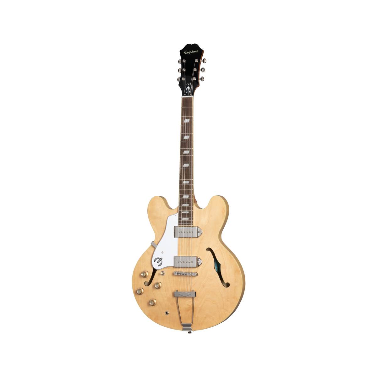 Epiphone Casino Electric Guitar Semi-Hollow Left Handed Natural w/ GigBag - EOCANANHRL