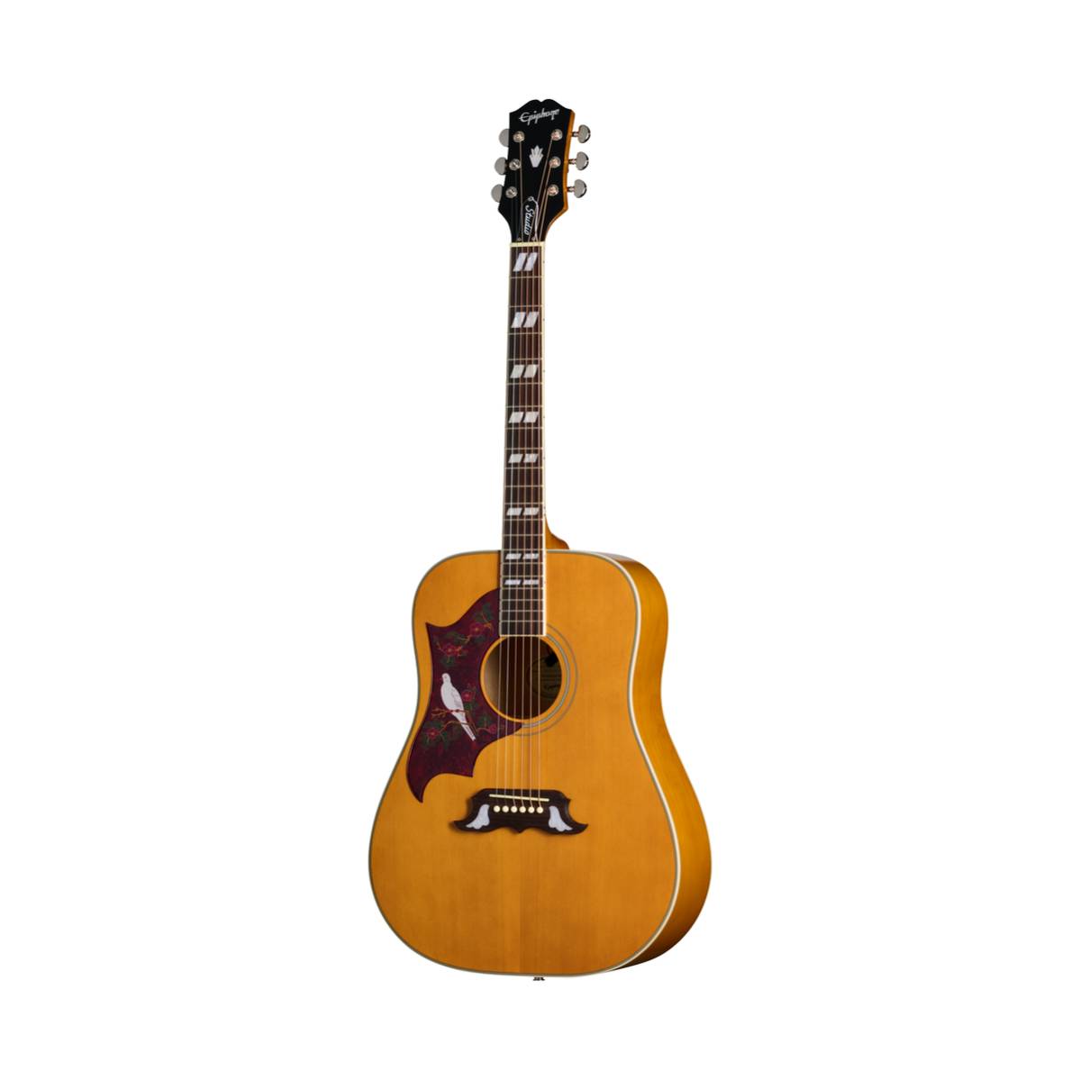 Epiphone Dove Studio Acoustic Guitar Left Handed Natural w/ Pickup - EASDVANNH1L