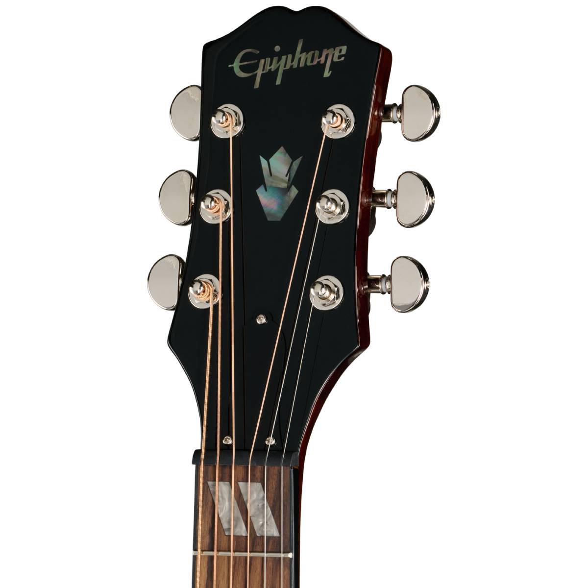 Epiphone Eric Church Hummingbird Dark Acoustic Guitar Cobra Burst - EAECCBNH1