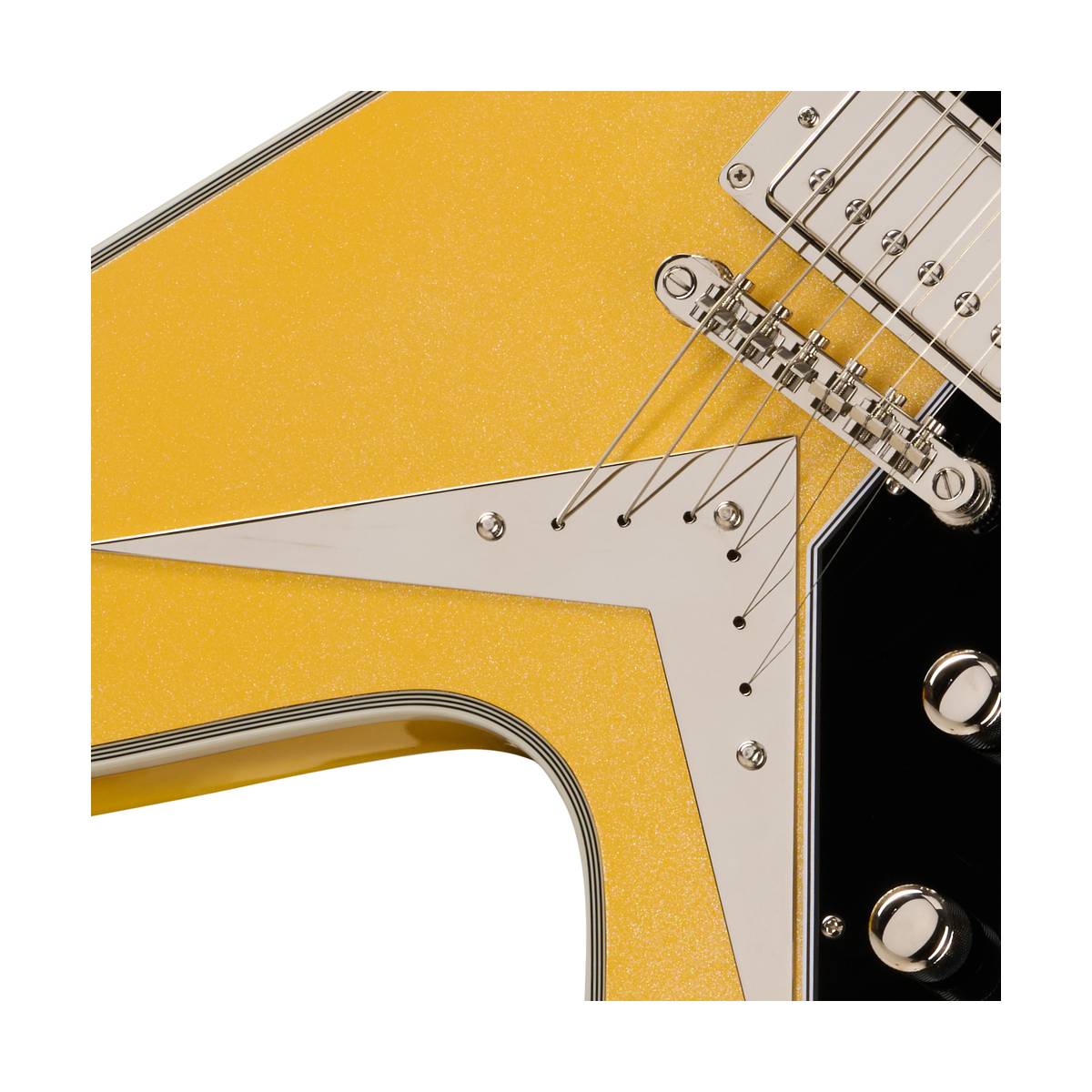 Epiphone Futura Flying V Custom Electric Guitar Solaris Shift - EIFFVCSLSNH