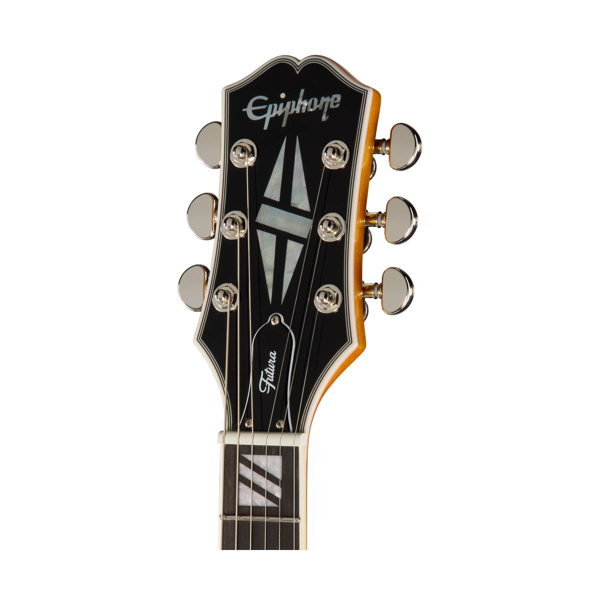 Epiphone Futura Les Paul Custom Electric Guitar Firestorm Shift - EIFLPCFSSNH