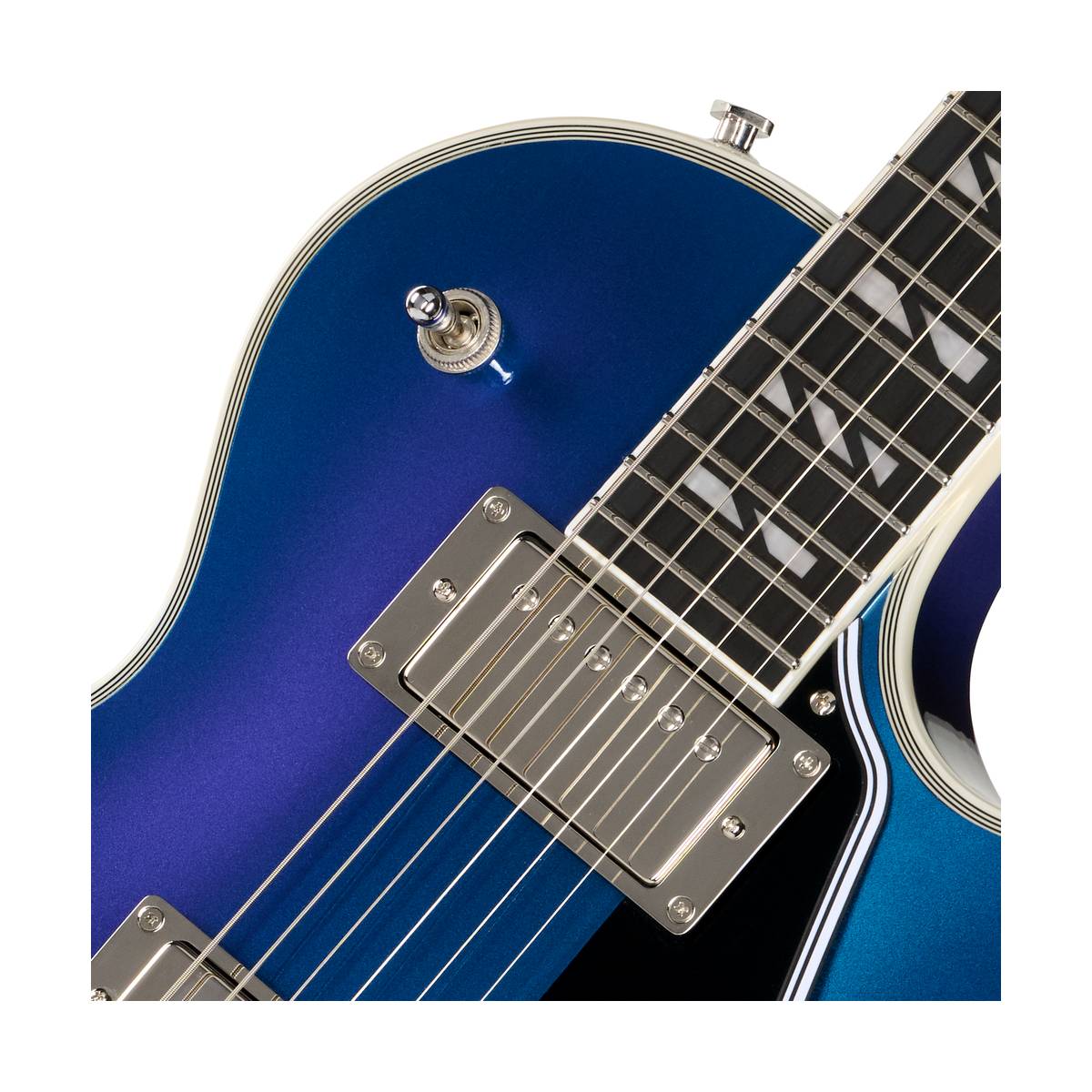 Epiphone Futura Les Paul Custom Electric Guitar Twilight Shift - EIFLPCTLSNH