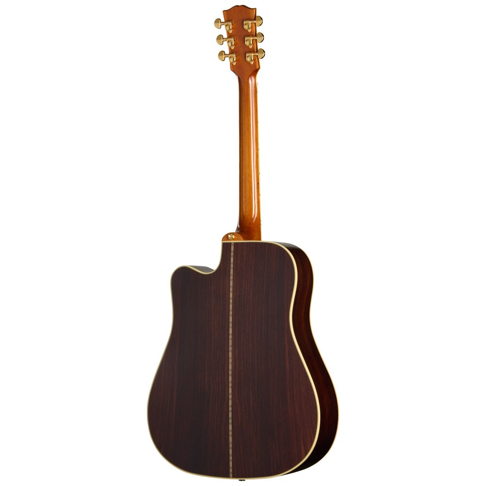 Epiphone Hummingbird Deluxe EC Acoustic Guitar Autumn Burst - ECHBDECABGH1