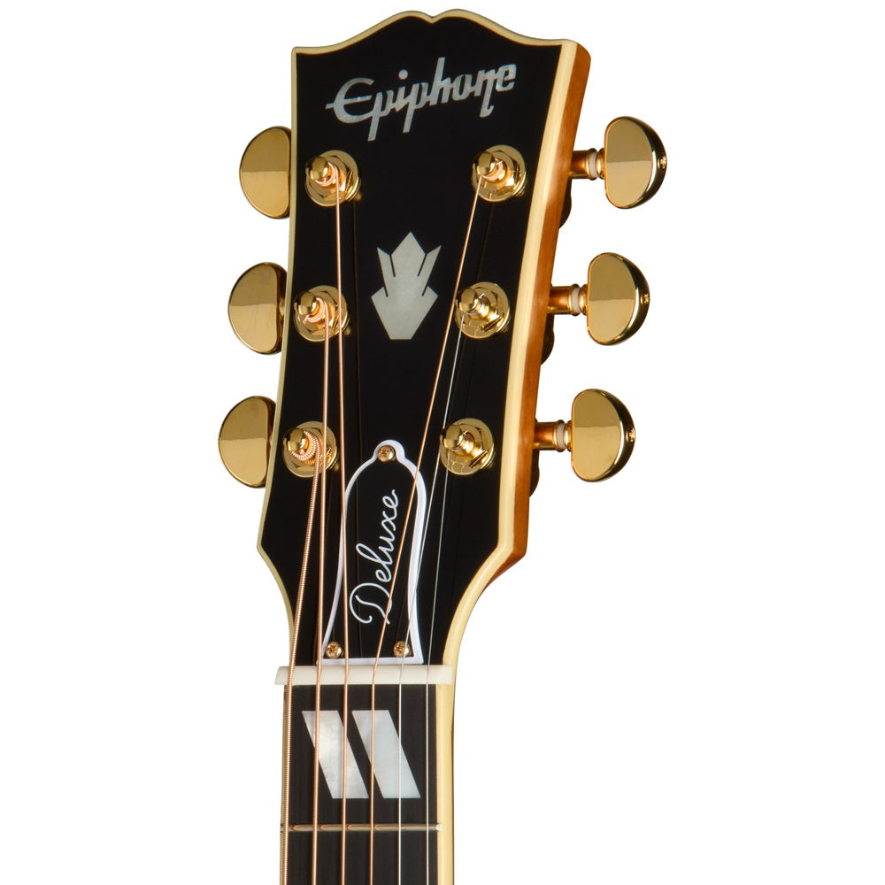 Epiphone Hummingbird Deluxe EC Acoustic Guitar Autumn Burst - ECHBDECABGH1