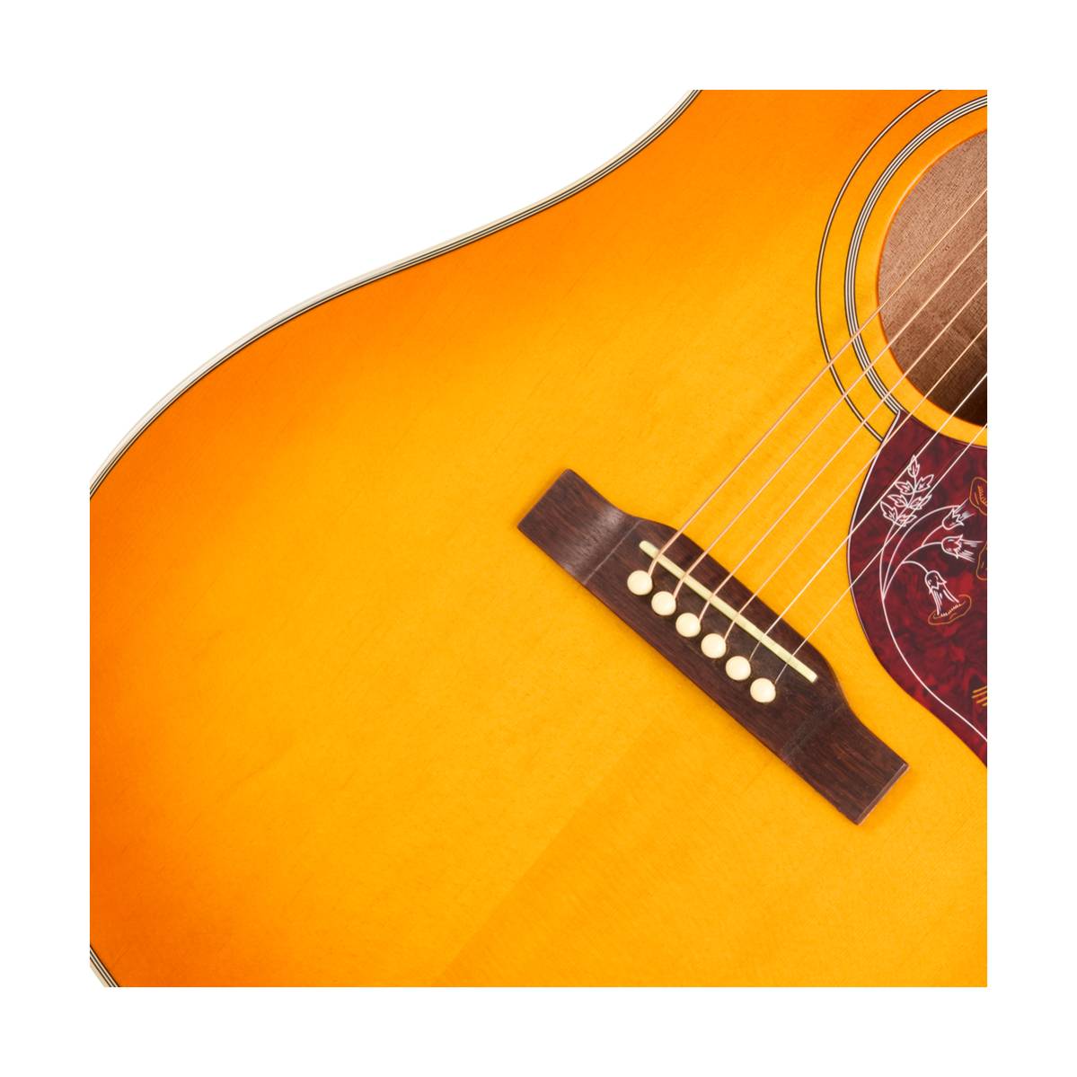 Epiphone Hummingbird Studio EC Acoustic Guitar Heritage Cherry Sunburst w/ Pickup - EASHCHCNH1