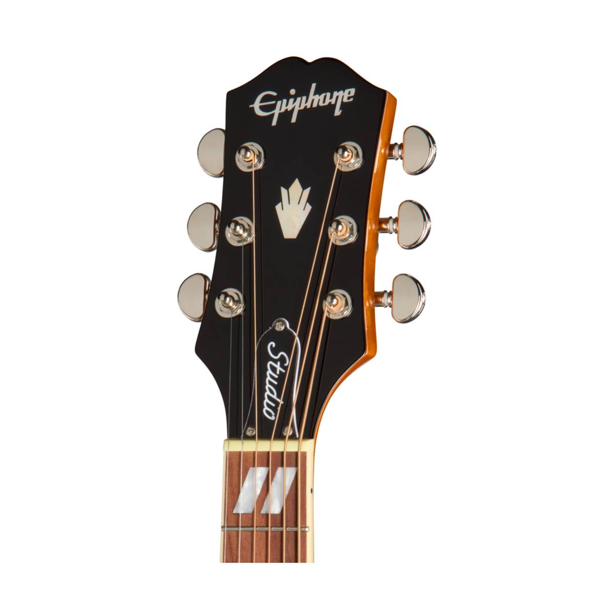 Epiphone Hummingbird Studio EC Acoustic Guitar Left Handed Heritage Cherry Sunburst w/ Pickup - EASHCHCNH1L