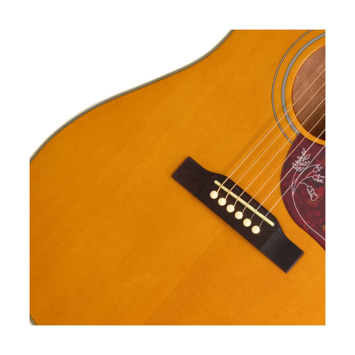 Epiphone Hummingbird Studio EC Acoustic Guitar Natural w/ Pickup - EASHCANNH1
