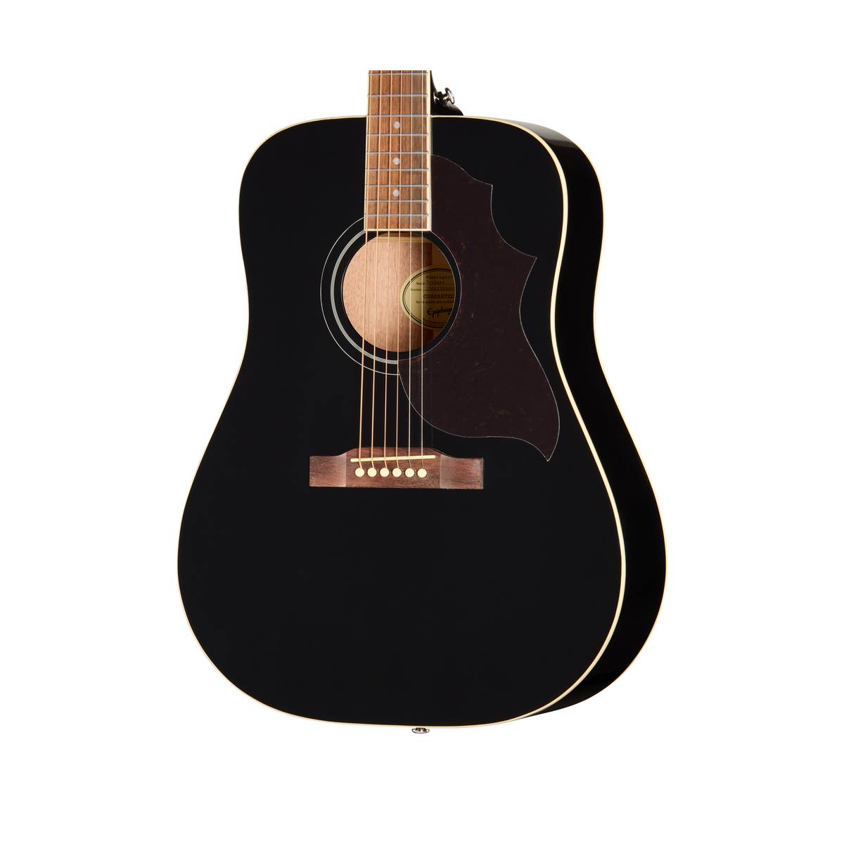 Epiphone Hummingbird Tribute Acoustic Guitar Ebony - ETHBEBNH