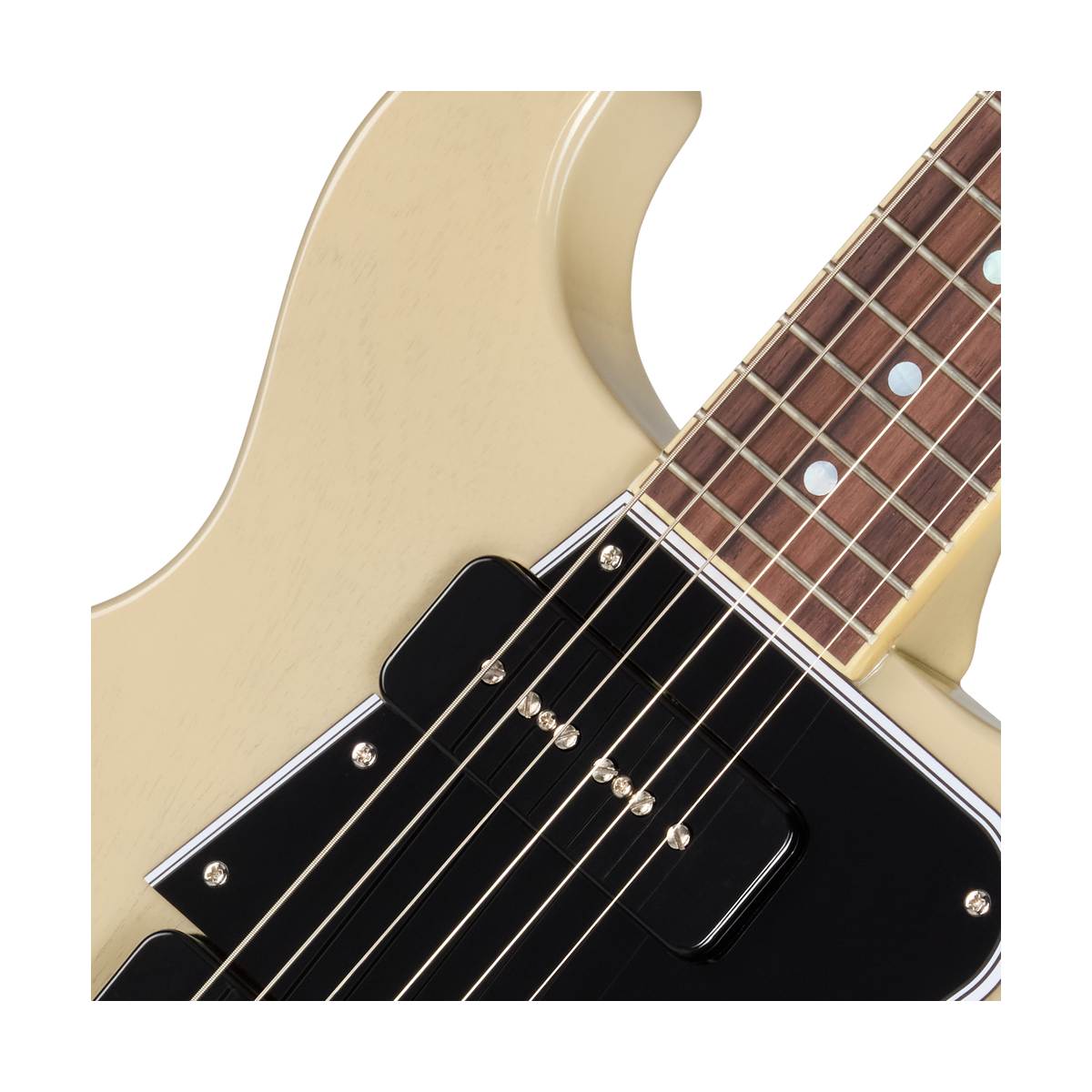 Epiphone Inspired by Gibson Custom 1960 Les Paul Special Double Cut Electric Guitar TV White - ECLSR0TWNH