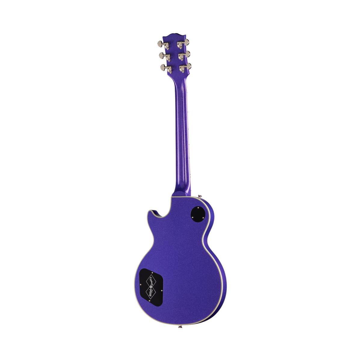 Epiphone Inspired by Gibson Custom Les Paul Custom Electric Guitar Amethyst Sparkle - ECLPCASNH