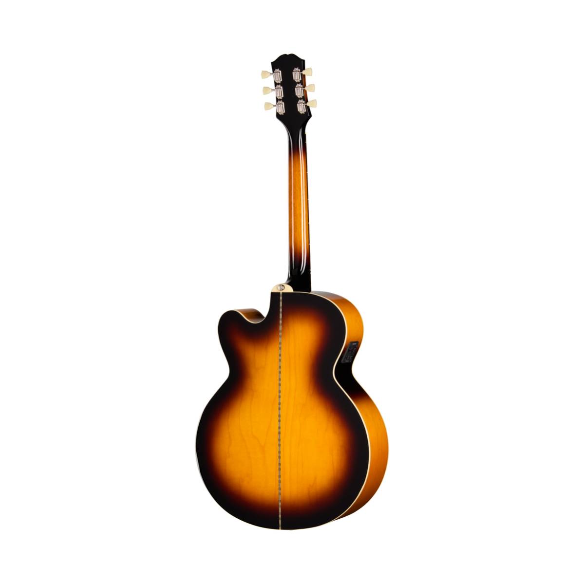 Epiphone J-200 Studio EC Acoustic Guitar Vintage Sunburst w/ Pickup - EASJ2CVSNH1