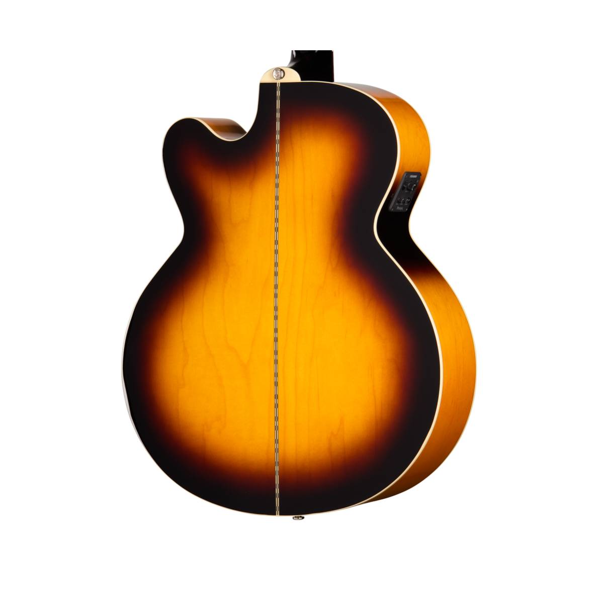 Epiphone J-200 Studio EC Acoustic Guitar Vintage Sunburst w/ Pickup - EASJ2CVSNH1