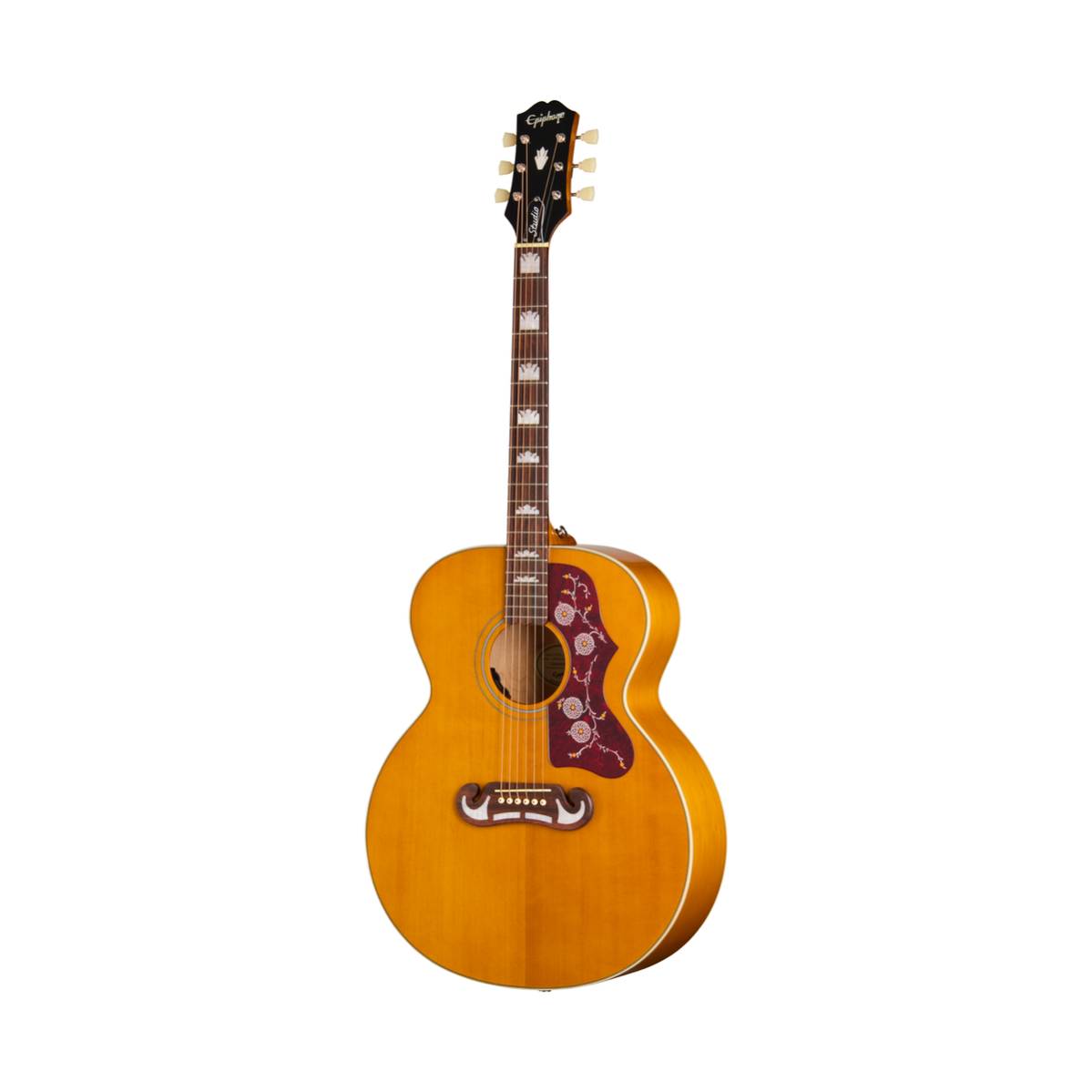 Epiphone J-200 Studio Acoustic Guitar Natural w/ Pickup - EASJ2ANNH1