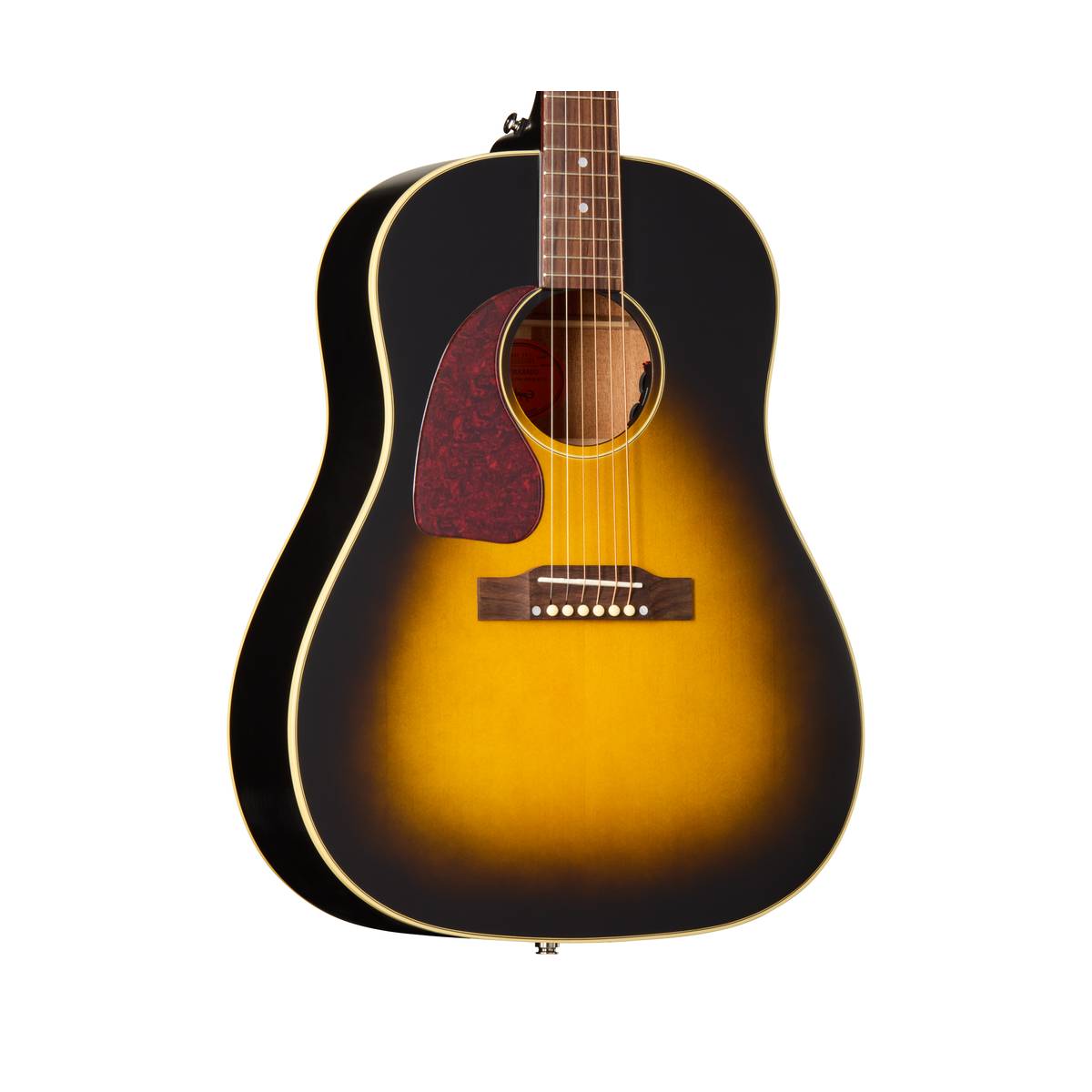 Epiphone J-45 Standard Acoustic Guitar Left Handed Vintage Sunburst w/ Pickup - EIAJ4SVSNH1L