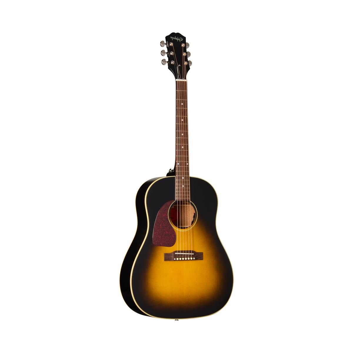 Epiphone J-45 Standard Acoustic Guitar Left Handed Vintage Sunburst w/ Pickup - EIAJ4SVSNH1L