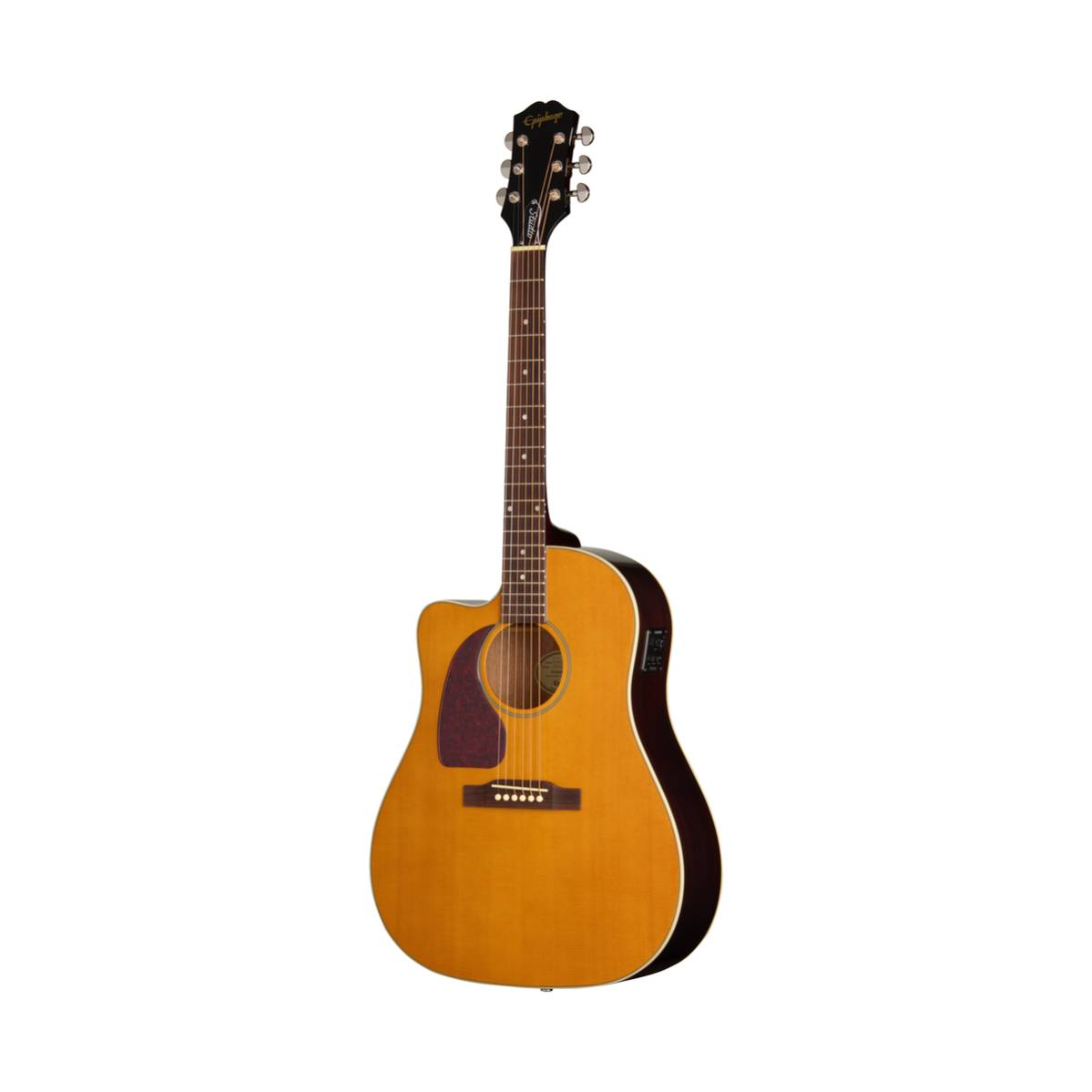 Epiphone J-45 Studio EC Acoustic Guitar Left handed Natural w/ Pickup - EAS4CANNH1L